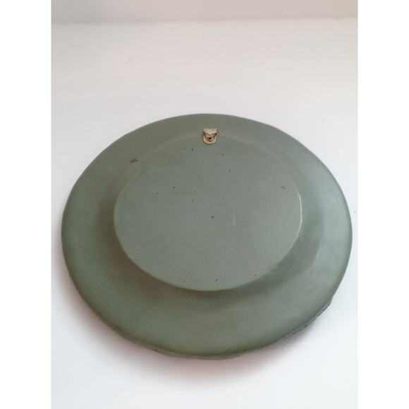 Vintage Nativity Plate Wall Plaque Mary Joseph Baby Jesus 3D Ceramic Christmas - Picture 5 of 5